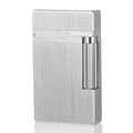 Premium Brass Lighter, Adjustable Soft Flame, Classic Ping Sound, Elegant Gift for Men, Father, Husband, Boyfriend (Gold)
