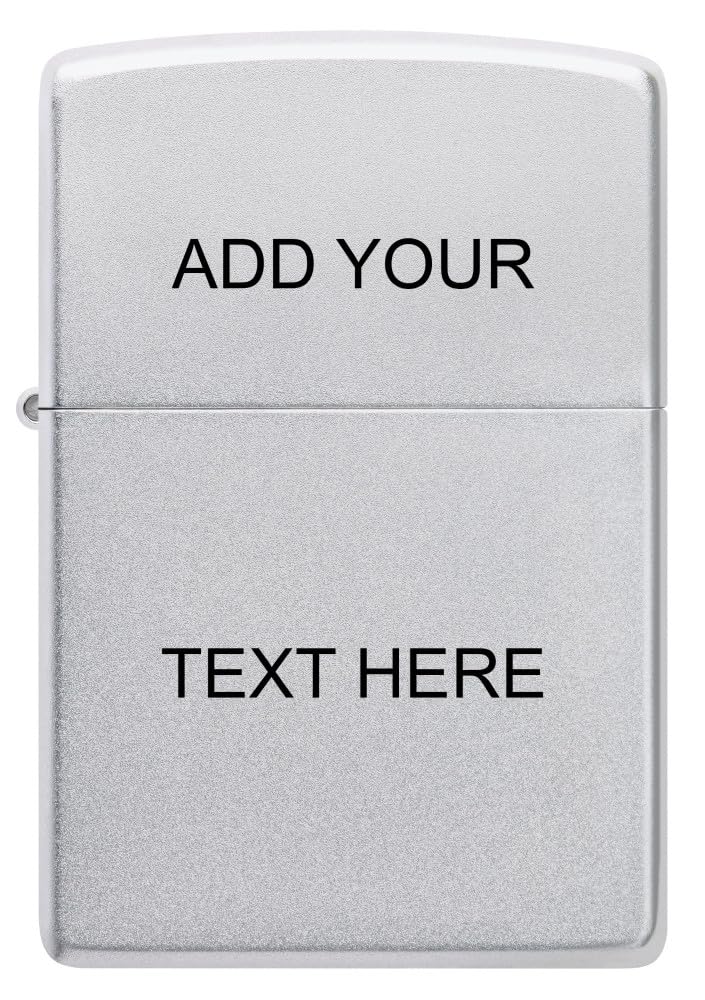 Zippo Antique Silver Plate Pocket Lighter - Windproof & Refillable Flip-Top Metal Lighter - Everyday Use Pocket Lighters - Luxury Lighters Made in USA