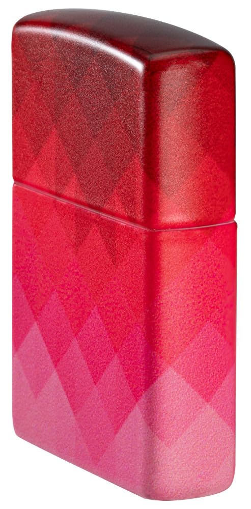 Zippo Gothic Window Design Armor® Black Ice® Pocket Lighter