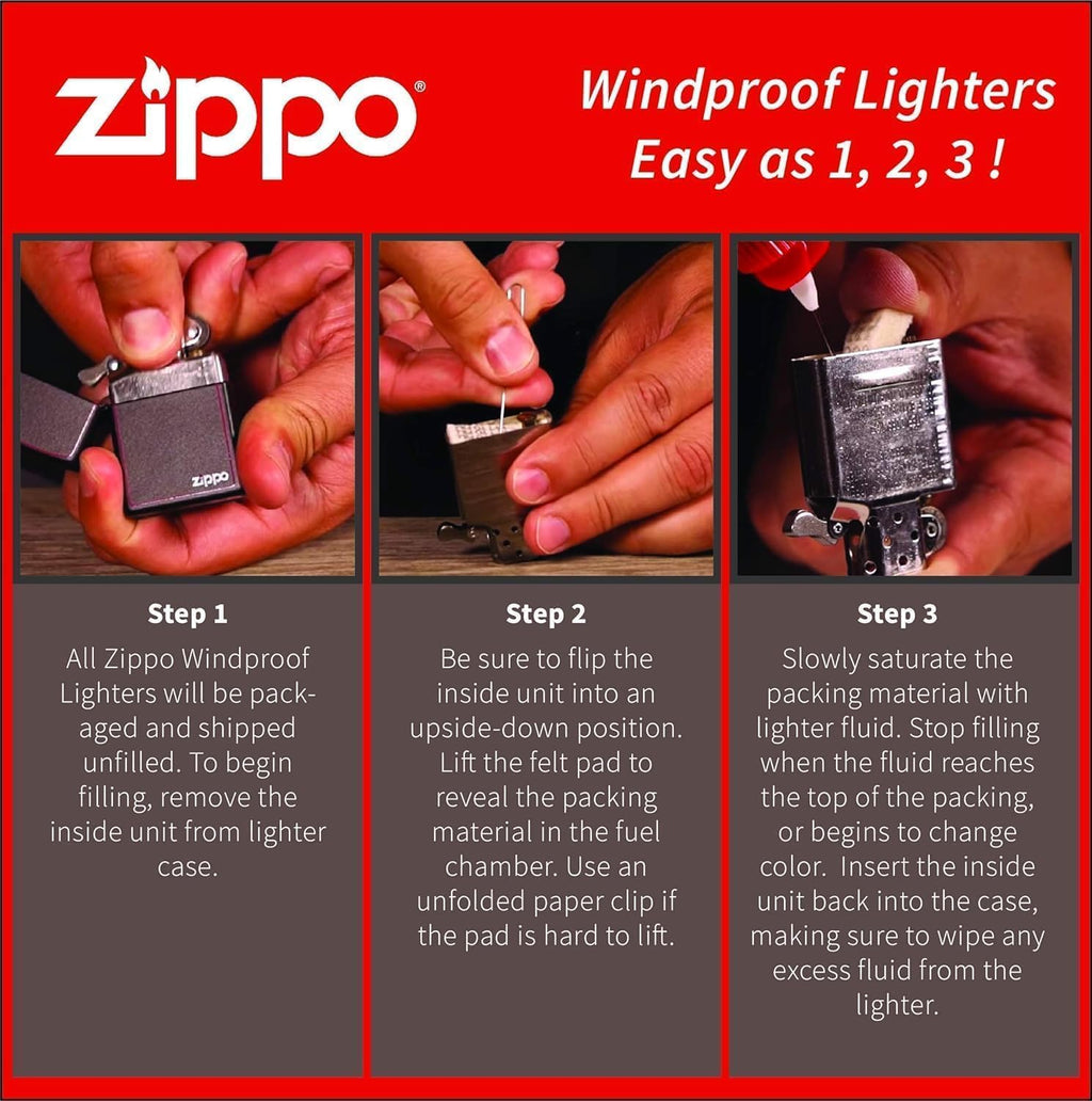 Personalized Zippo Harleey-Daviddson Windproof Oil Lighter Engraving - Christmas, Halloween & Valentines Day Gift (Silver Eng)