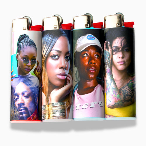 Custom Lighter Stickers with Own Pictures, Personalize Lighters PVC Film Wraps Reusable up to 3 Times - 4 Pack Upload 4 Photos Suitable for Bic Pocket Lighter Ideal for Gifts(Lighter Not Included)