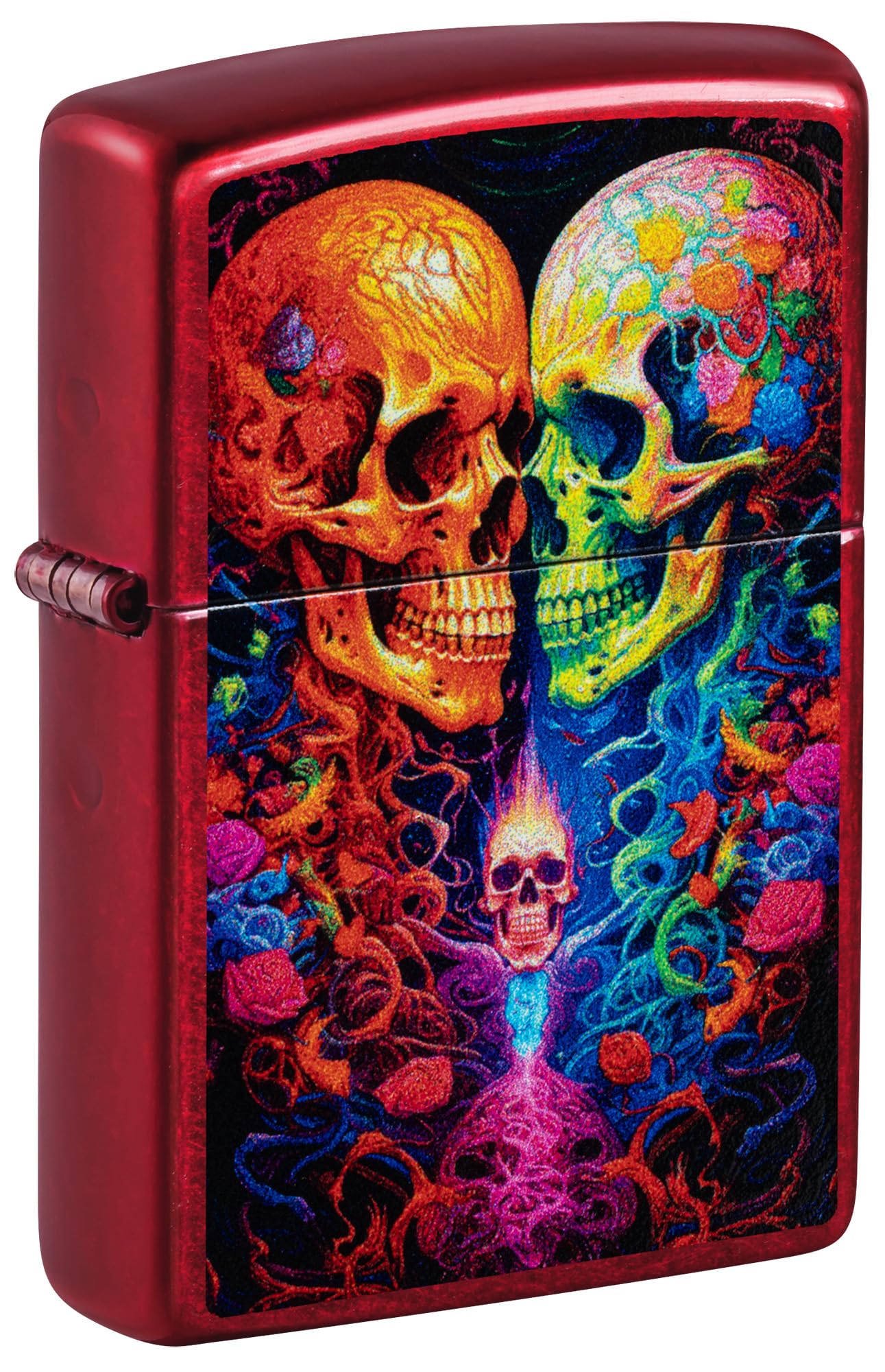 Zippo Rietveld Ace of Spades Design Street Chrome Pocket Lighter