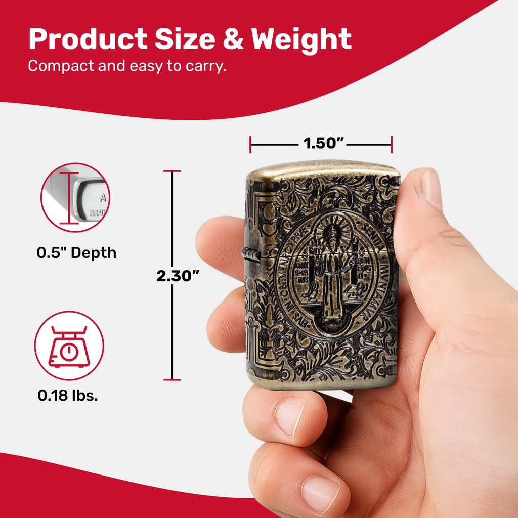 Zippo Cross Pocket Lighter