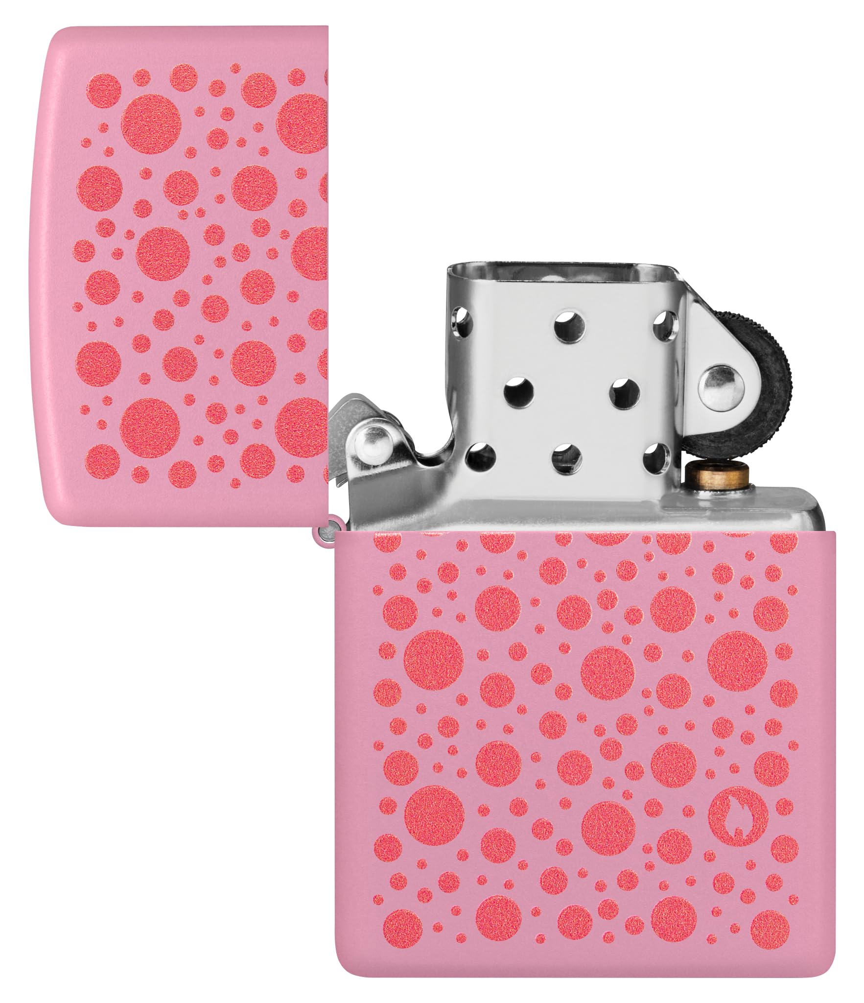 Zippo Gothic Window Design Armor® Black Ice® Pocket Lighter