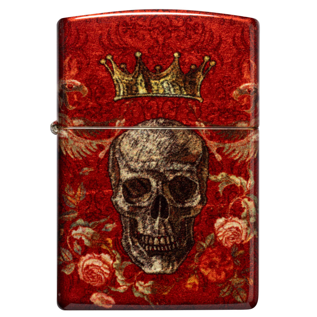 Zippo Rietveld Ace of Spades Design Street Chrome Pocket Lighter