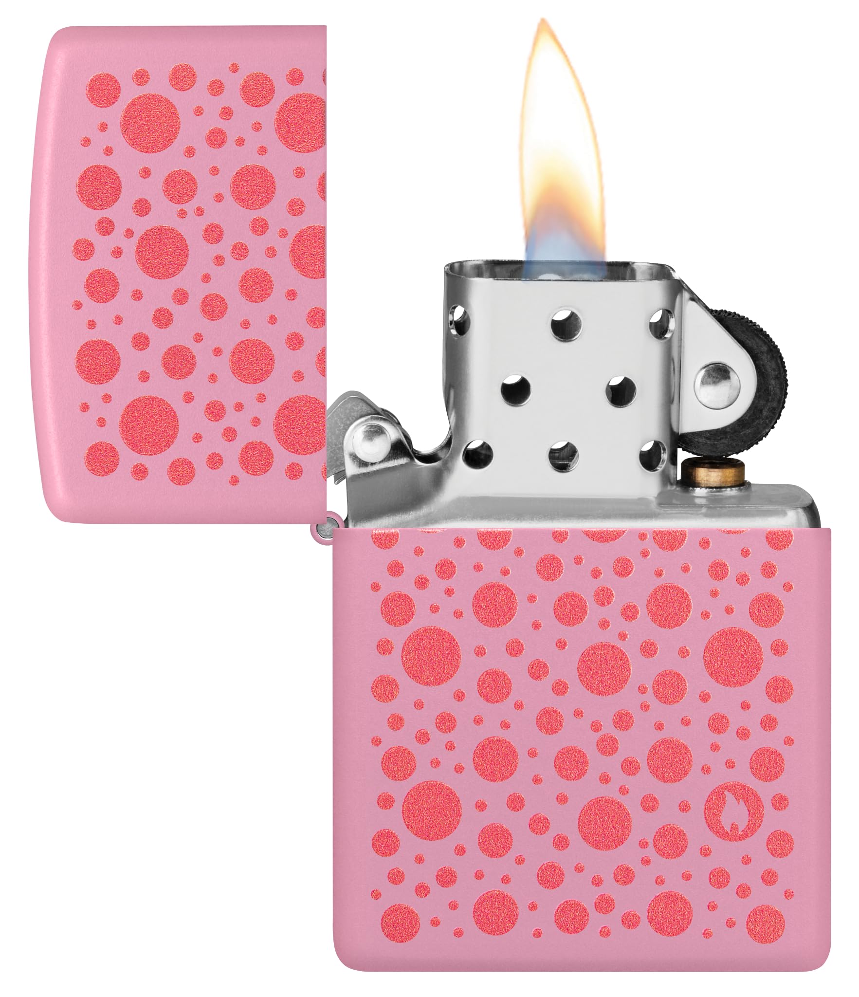 Zippo Gothic Window Design Armor® Black Ice® Pocket Lighter